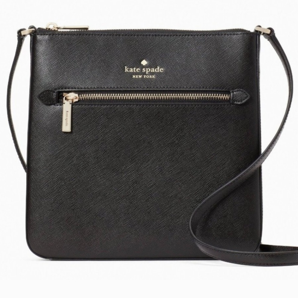 Kate Spade Black Crossbody Bag Elegant Design